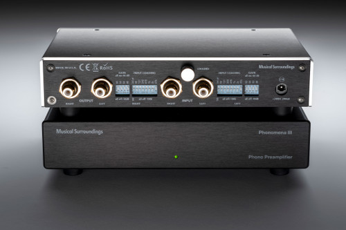 Musical Surroundings Phonomena III Phono Stage (Black) Demo 2