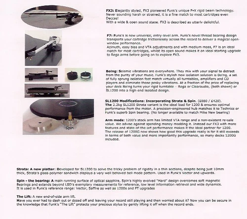 Funk Firm Achromat 1200 Turntable Platter Record Mat (Demo, Undercut, Black) 5