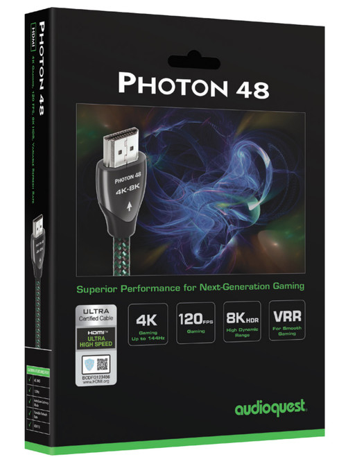 AudioQuest Photon 48 HDMI Digital Audio Video Cable 2.25M 1