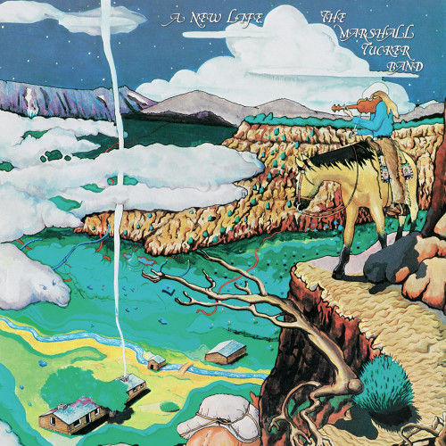The Marshall Tucker Band A New Life (50th Anniversary) LP (Blue Smoke Vinyl) 1