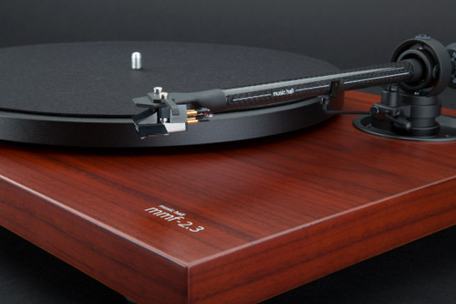 Music Hall MMF-2.3SE Turntable (Rosenut) with Spirit MM Cartridge 3.5mV Open Box 3