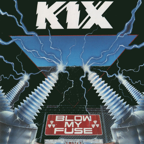 KIX Blow My Fuse LP (Aqua Blue Vinyl) 1