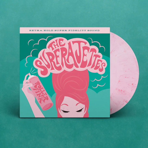 The Surfrajettes Roller Fink LP (Candy Floss Vinyl) 2