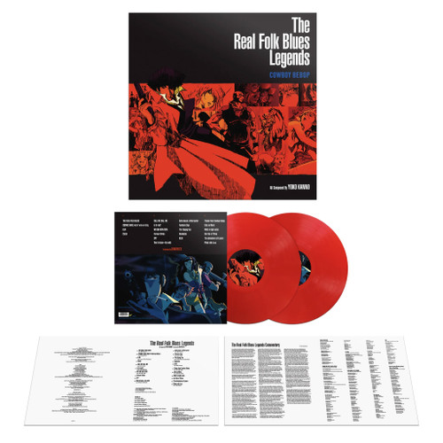 SEATBELTS Cowboy Bebop: The Real Folk Blues Legends 2LP (Red Vinyl) 3