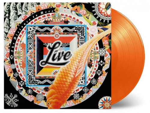 Live The Distance To Here Numbered Limited Edition 180g Import LP (Orange Vinyl) 2