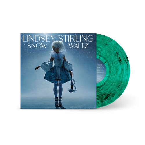 Lindsey Stirling Snow Waltz LP (Green Smoke Vinyl) 2