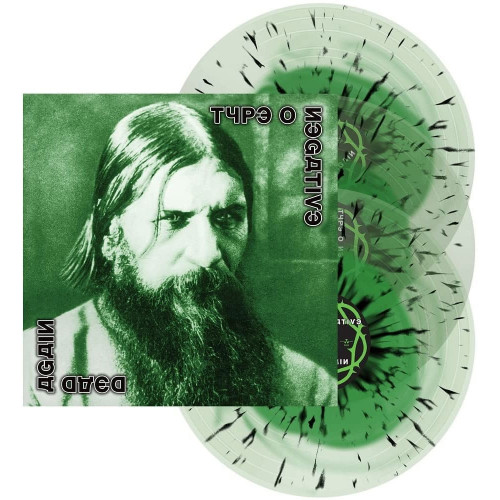 Type O Negative Dead Again 3LP (Green/Black Splatter Vinyl) 1
