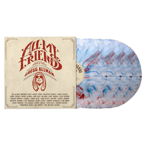 All My Friends: Celebrating the Songs & Voice of Gregg Allman 4LP Box Set (American Marble Vinyl) 2