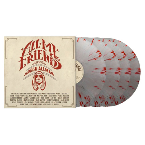 All My Friends: Celebrating the Songs & Voice of Gregg Allman 4LP Box Set (Iron & Blood Vinyl)