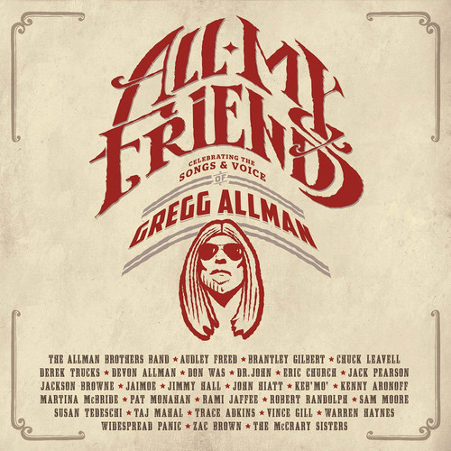 All My Friends: Celebrating the Songs & Voice of Gregg Allman 4LP Box Set (Iron & Blood Vinyl) 1
