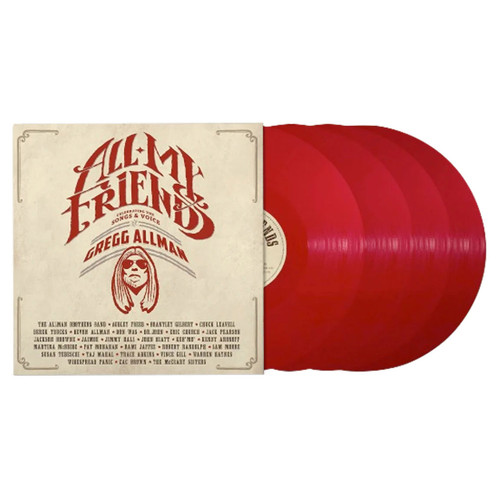 All My Friends: Celebrating the Songs & Voice of Gregg Allman 4LP Box Set (Apple Red Vinyl) 2