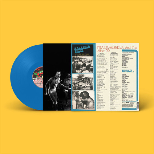 Fela Kuti Kalakuta Show LP (Opaque Blue Vinyl) 3