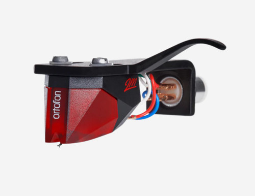 Ortofon 2M Red MM Cartridge Mounted on SH-4 Headshell (5.5mV, Black) 1