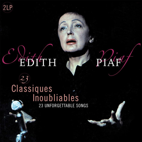 Edith Piaf 23 Classiques Inoubliables (23 Unforgettable Songs) DMM 180g Import 2LP (Pink Blossom Vinyl) 1