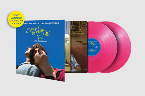 Call Me By Your Name Soundtrack Numbered Limited Edition 180g Import 2LP (Translucent Pink Vinyl)