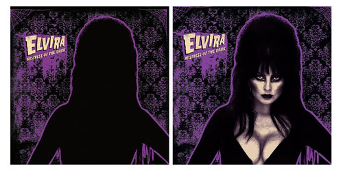 Elvira 2 Big Pumpkins/13 Nights of Halloween 45rpm 7" Vinyl (Purple Vinyl) 1