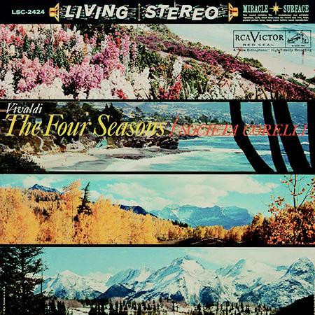Vivaldi The Four Seasons (Societa Corelli) 200g LP 1