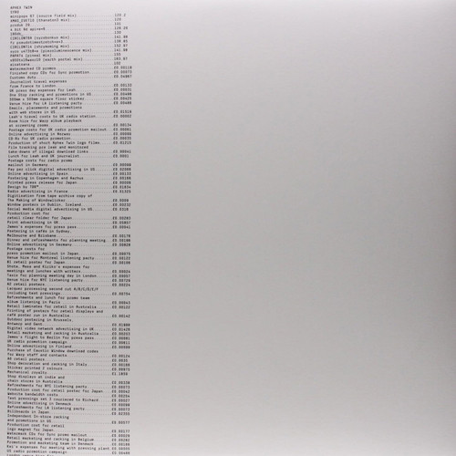 Aphex Twin Syro 3LP 1