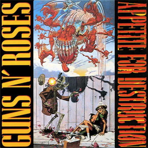 Guns N' Roses Appetite for Destruction (1998 Pressing) 180g LP