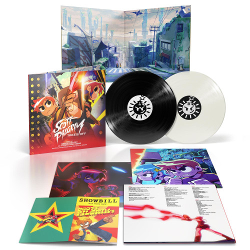 Anamanaguchi & Joseph Trapanese Scott Pilgrim Takes Off (Original Soundtrack) 2LP (Black & White Vinyl) 1