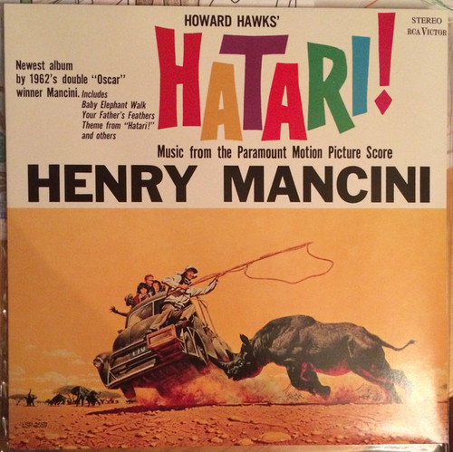Henry Mancini Hatari! Soundtrack 1995 German Import 180g LP (Pre-owned, Mint) 1