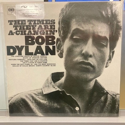 Bob Dylan The Times They Are A-Changin' 180g LP Simply Vinyl 1