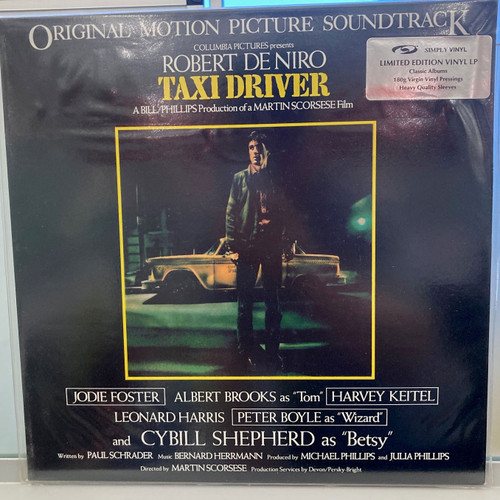 Bernard Herrmann Taxi Driver (Original Motion Picture Soundtrack) 180g LP