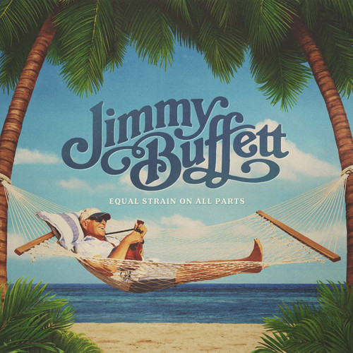 Jimmy Buffett Equal Strain on All Parts 2LP (Key West Blue Vinyl) 1
