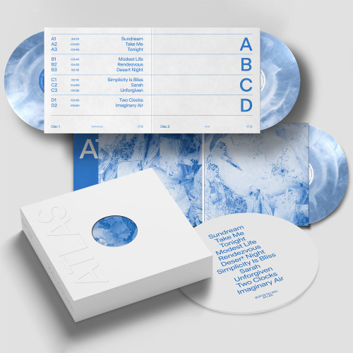 RUFUS DU SOL Atlas 10 Year Anniversary 3LP Box Set (White & Blue Vinyl) 1