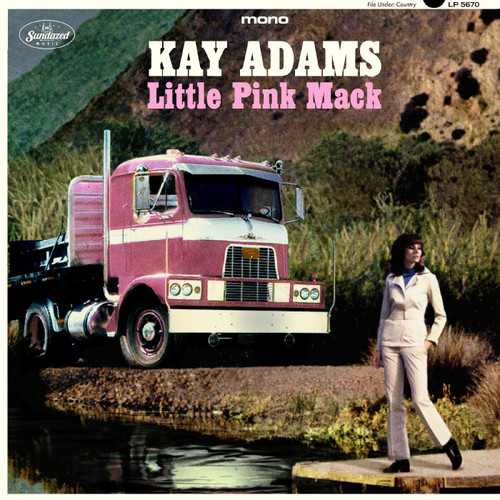 Kay Adams Little Pink Mack LP (Mono) (Pink Vinyl) 1
