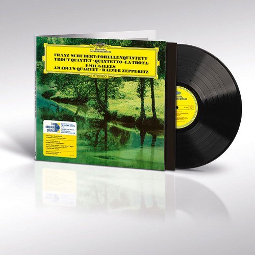 Emil Gilels, Amadeus Quartet & Rainer Zepperitz Schubert Trout Quintet (The Original Source Series) 180g LP 1