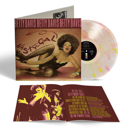 Betty Davis Nasty Gal LP (Clear with Pink & Yellow Splatter Vinyl) 1