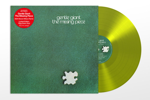 Gentle Giant The Missing Piece (Steven Wilson Remix) 180g LP (Transparent Green Vinyl) 2