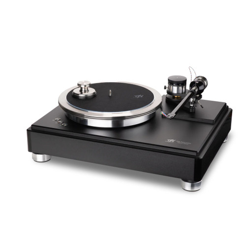 Open Box VPI HW-40 Turntable & JMW Fatboy 12" Tonearm (Gimbaled) [Black] 1
