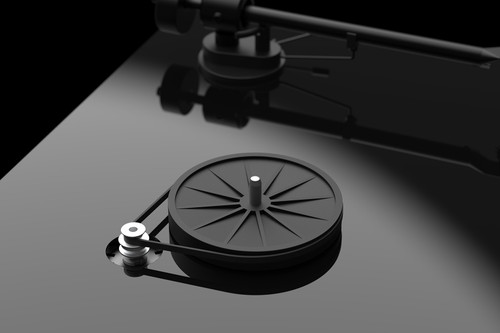 Demo Pro-Ject T1 Turntable (High-Gloss Black) 4