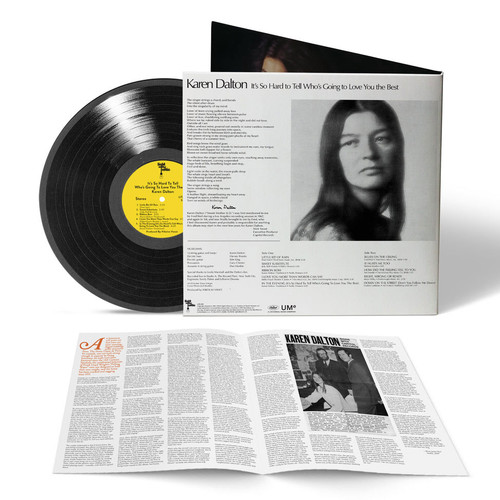 Karen Dalton It's So Hard To Tell Who's Going To Love You The Best LP 3