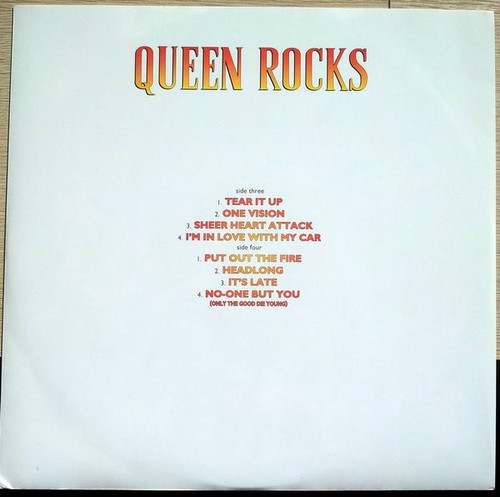 Queen Queen Rocks Original 1997 UK Import 2LP (Pre-owned, Near Mint) 5