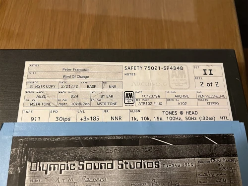 Peter Frampton Wind of Change 180g LP 4