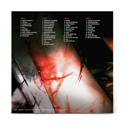 Kensuke Ushio Chainsaw Man (Original Series Soundtrack) 2LP (Red with Black Splatter Vinyl)