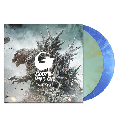 Naoki Sato Godzilla Minus One 45rpm 2LP ("Godzilla Heat Ray" Color Vinyl) 3