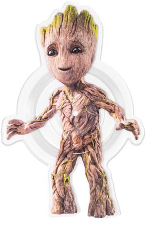 Marvel Guardians of The Galaxy Guardians Inferno b/w Dad 7" Vinyl (Groot Picture Disc) 1