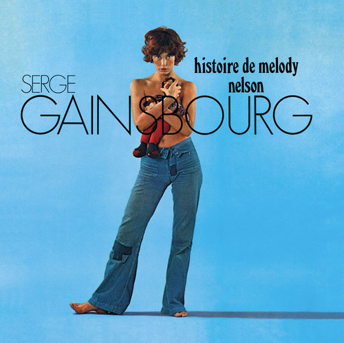 Serge Gainsbourg Histoire de Melody Nelson LP (Transparent Blue & White Vinyl)