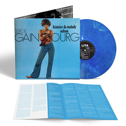 Serge Gainsbourg Histoire de Melody Nelson LP (Transparent Blue & White Vinyl) 1