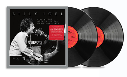Billy Joel Live at the Great American Music Hall, 1975 2LP 2