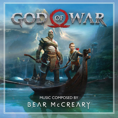 Bear McCreary God of War Soundtrack Numbered Limited Edition 180g 2LP (Red & Black Marbled Vinyl)