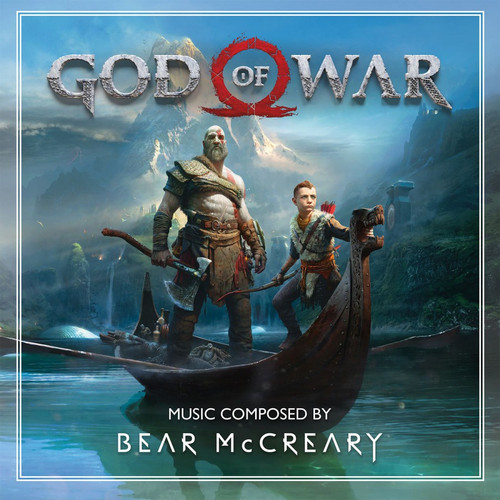 Bear McCreary God of War Soundtrack Numbered Limited Edition 180g 2LP (Red & Black Marbled Vinyl) 1
