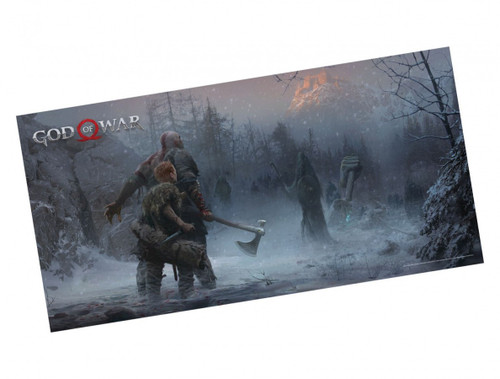 Bear McCreary God of War Soundtrack Numbered Limited Edition 180g 2LP (Red & Black Marbled Vinyl) 5