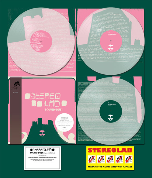 Stereolab Sound-Dust Numbered Limited Edition 3LP (Clear Vinyl) 2