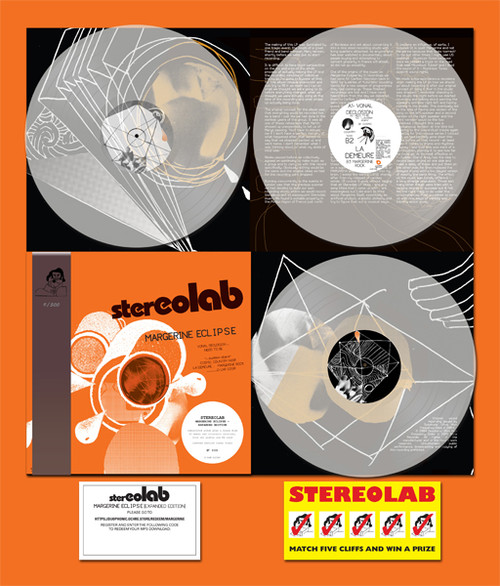 Stereolab Margerine Eclipse Numbered Limited Edition 3LP (Clear Vinyl) 2
