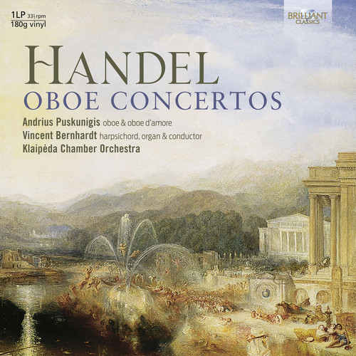 Andrius Puskunigis, Vincent Bernhardt & Klaipeda Chamber Orchestra Handel: Oboe Concertos 180g LP 1